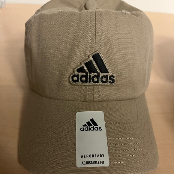Adidas 2.0 RELAXED FIT HAT / Snapback Adjustable Back / Khaki / Golf / Dad Hat - Picture 3 of 6